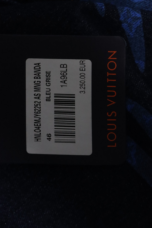 Louis Vuitton Cloud Sky Blue Shirt Denim Jacket
