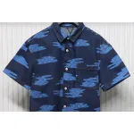 Louis Vuitton Cloud Sky Blue Shirt Denim Jacket