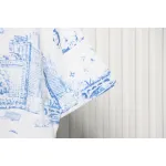 Louis Vuitton Dog Walking Print Short Sleeve