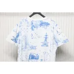 Louis Vuitton Dog Walking Print Short Sleeve