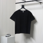 Louis Vuitton Jacquard Flocked T-Shirt Black
