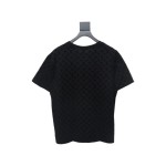Louis Vuitton Jacquard Flocked T-Shirt Black