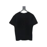 Louis Vuitton Jacquard Flocked T-Shirt Black