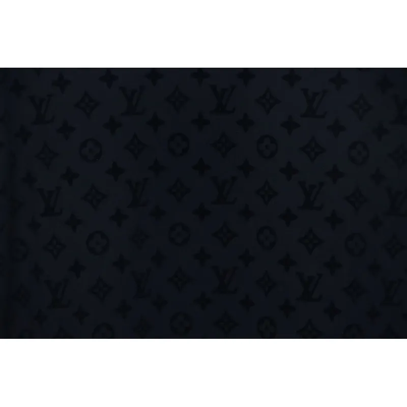 Louis Vuitton Jacquard Flocked T-Shirt Black