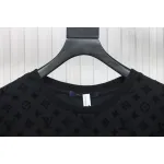 Louis Vuitton Jacquard Flocked T-Shirt Black