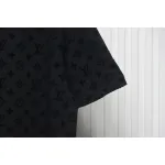 Louis Vuitton Jacquard Flocked T-Shirt Black