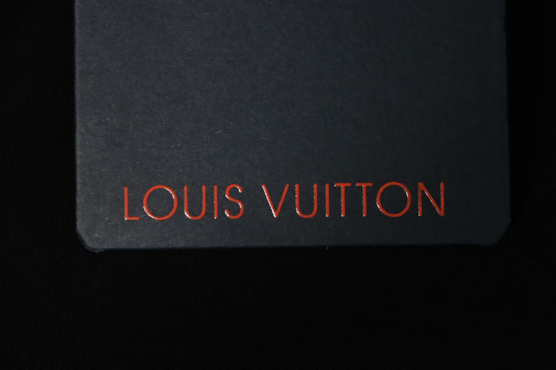 Louis Vuitton Jacquard Flocked T-Shirt Black