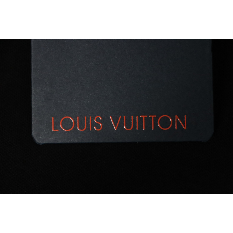 Louis Vuitton Jacquard Flocked T-Shirt Black