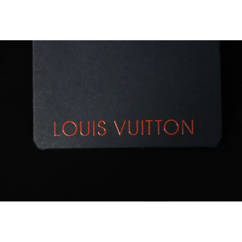 Louis Vuitton Jacquard Flocked T-Shirt Black