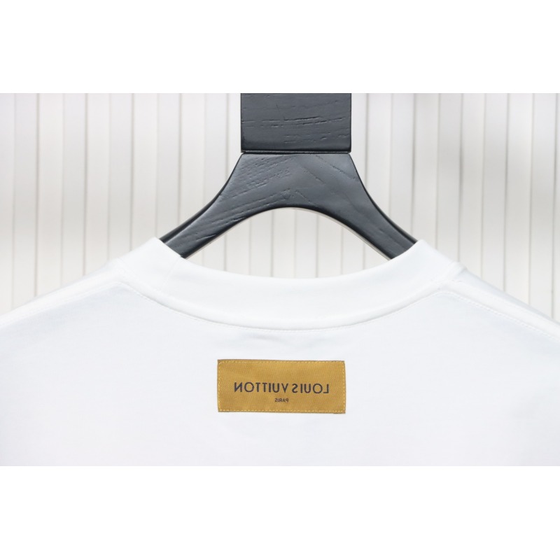 Louis Vuitton Rooftop Sunset Rhinestone Short Sleeve T-shirt