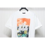 Louis Vuitton Rooftop Sunset Rhinestone Short Sleeve T-shirt