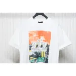 Louis Vuitton Rooftop Sunset Rhinestone Short Sleeve T-shirt