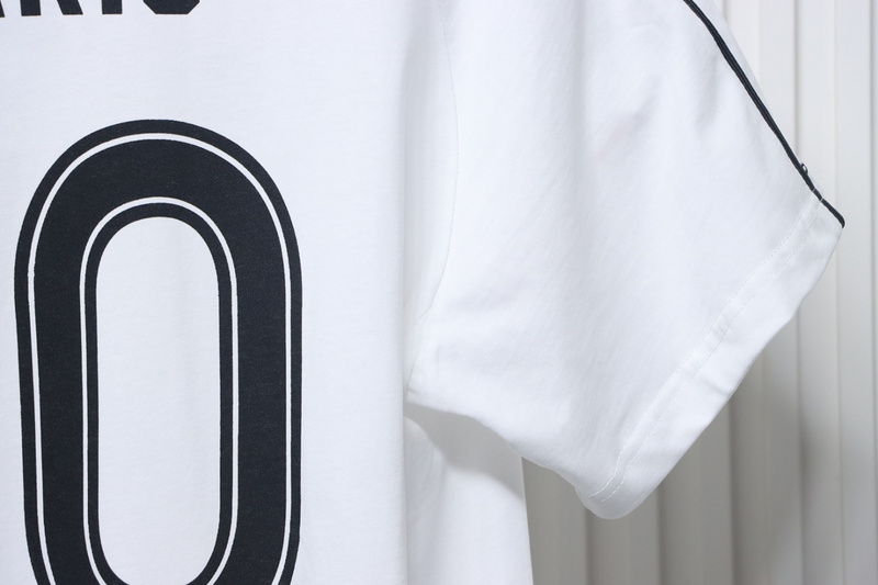 Balenciaga co-branded Manchester United football embroidered short-sleeve