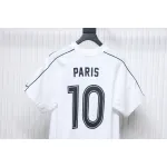 Balenciaga co-branded Manchester United football embroidered short-sleeve