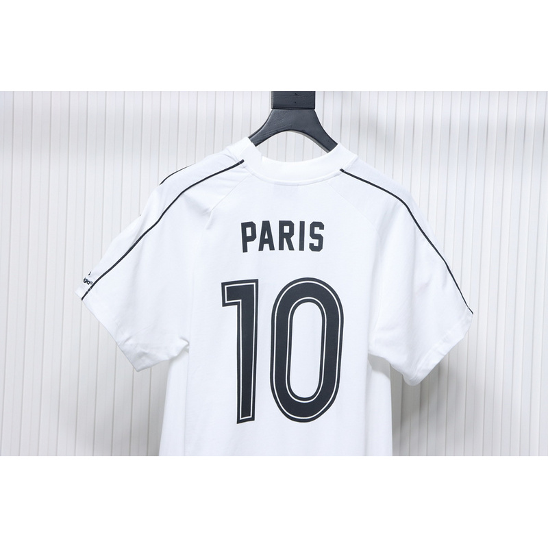Balenciaga Lion Crest Soccer T-Shirt White