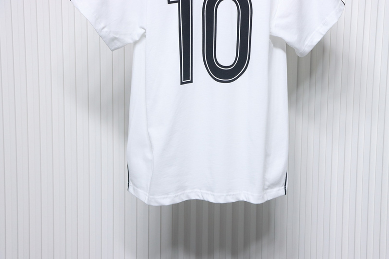 Balenciaga co-branded Manchester United football embroidered short-sleeve