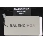 Balenciaga Hot Diamond Earphone Short Sleeve Black