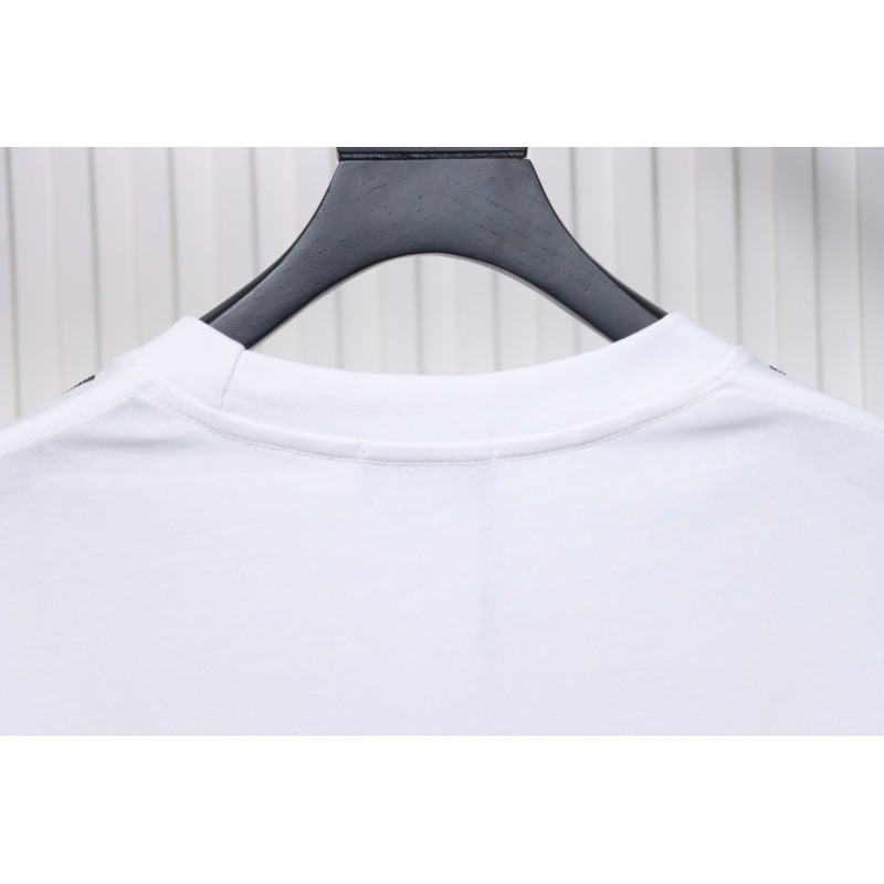 Balenciaga Hot Diamond Earphone Short Sleeve white