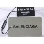 Balenciaga Hot Diamond Earphone Short Sleeve white