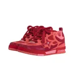 PK God Batch Louis Vuitton Skate Trainer Red Orange