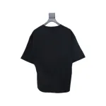 Balenciaga 25ss Printed Short Sleeve Black