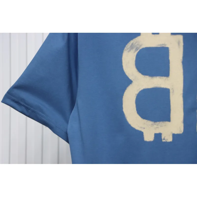 Balenciaga Bitcoin logo short sleeve T-shirt
