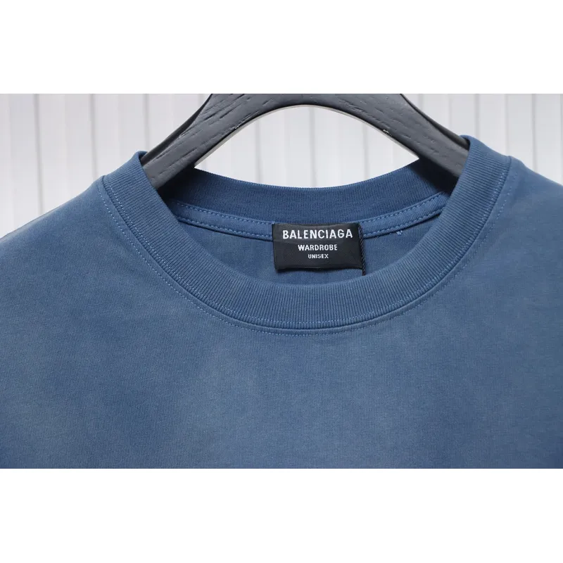 Balenciaga Ski series 3M printed washed short sleeves