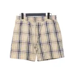 Burberry Classic Check Beach Shorts Khaki