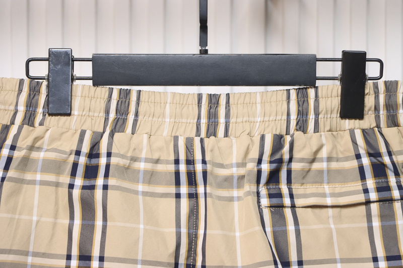 Burberry Classic Check Beach Shorts Khaki