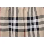 Burberry Large check knit shorts