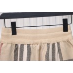 Burberry Large check knit shorts
