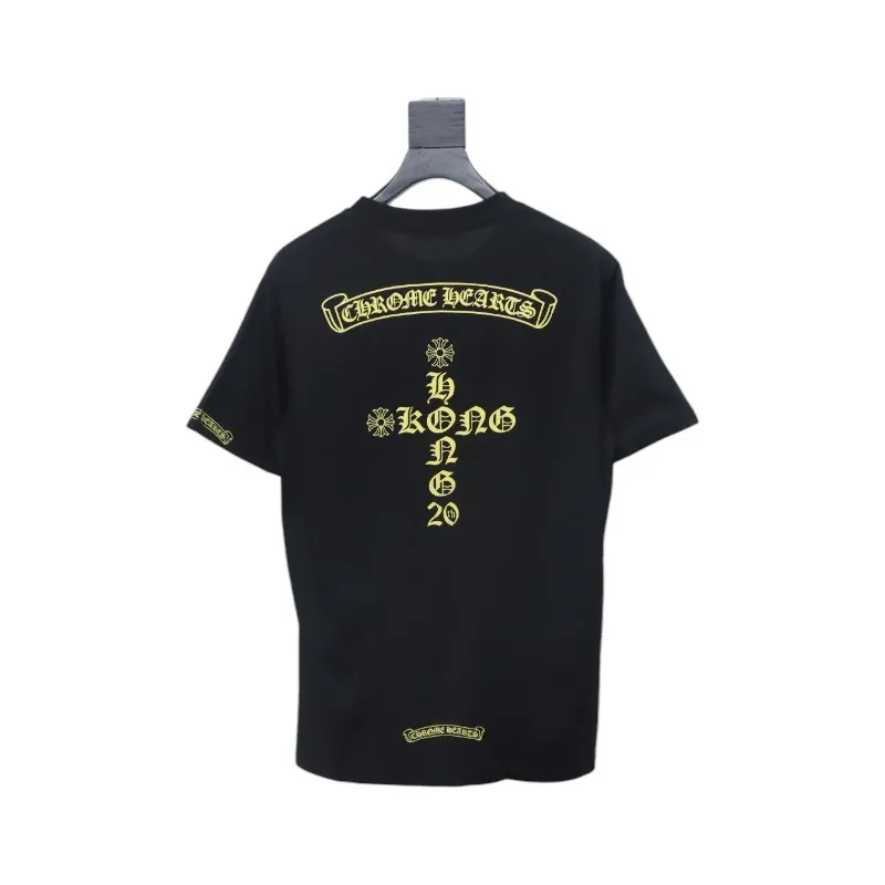 Chrome Hearts 20th Anniversary Hong Kong Limited Edition Short Sleeve T-Shirt