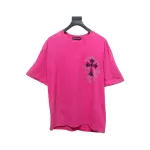 Chrome Hearts Hot Diamond Cross Water Short Sleeve