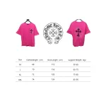 Chrome Hearts Hot Diamond Cross Water Short Sleeve