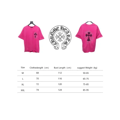 Chrome Hearts Hot Diamond Cross Water Short Sleeve 02