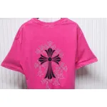 Chrome Hearts Hot Diamond Cross Water Short Sleeve