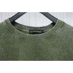 Chrome Hearts Hot Diamond Cross Water Short Sleeve Olive Green