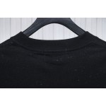 Chrome Hearts Hot diamond logo glitter short sleeve black