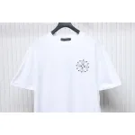 Chrome Hearts Hot diamond logo glitter short sleeves