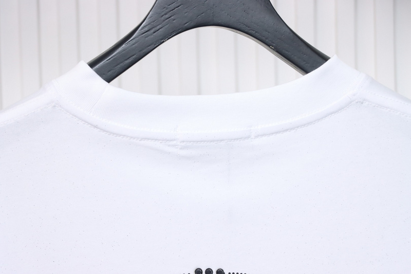 Chrome Hearts Hot diamond logo glitter short sleeves