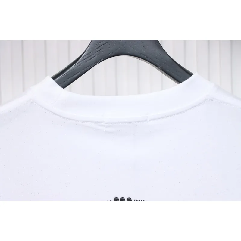 Chrome Hearts Hot diamond logo glitter short sleeves