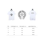 Chrome Hearts Skull graffiti crew neck short sleeves