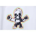 Chrome Hearts Skull graffiti crew neck short sleeves