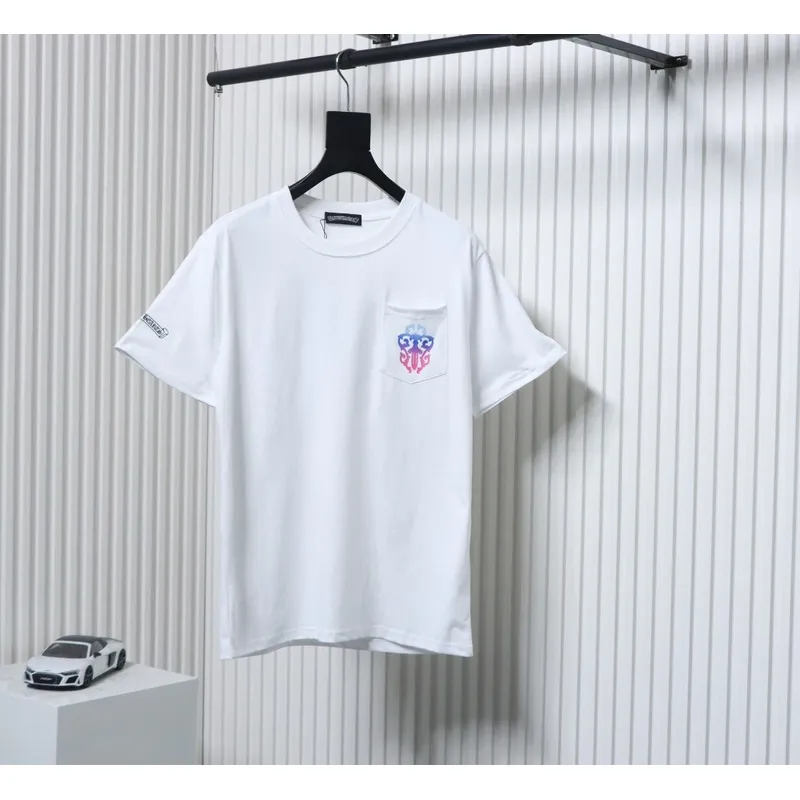 Chrome Hearts White Colorful Sanskrit Sword T-shirt