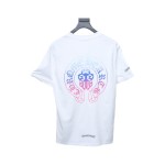 Chrome Hearts White Colorful Sanskrit Sword T-shirt