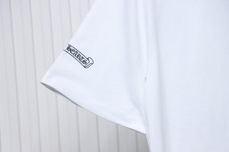 Chrome Hearts White Colorful Sanskrit Sword T-shirt