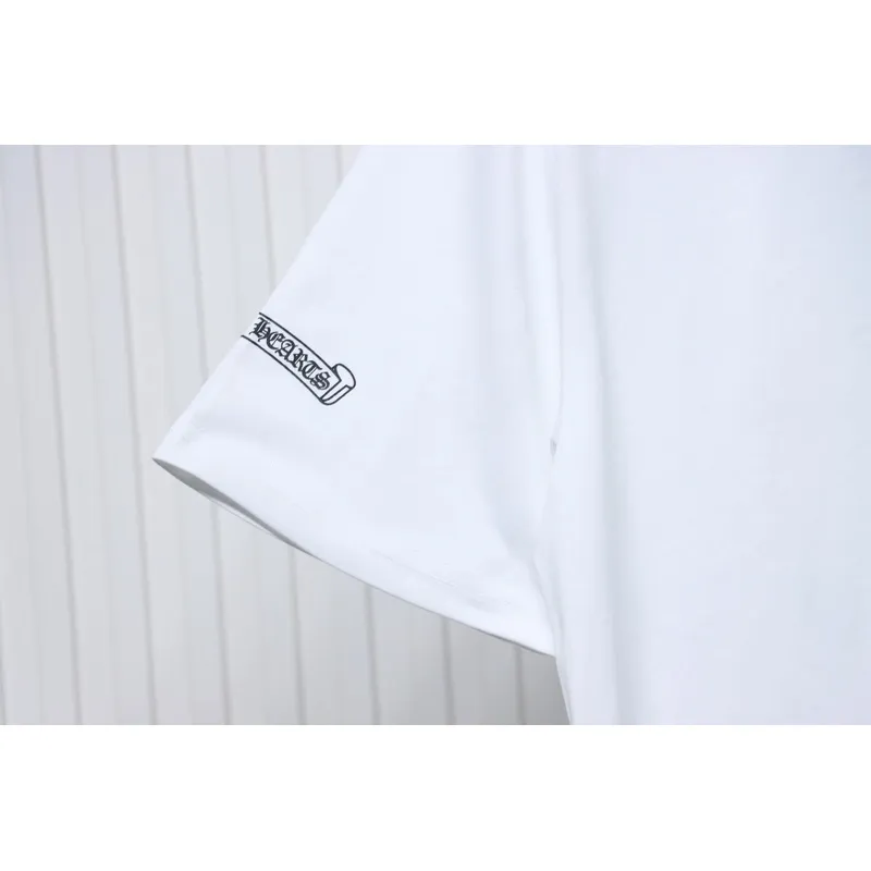 Chrome Hearts White Colorful Sanskrit Sword T-shirt