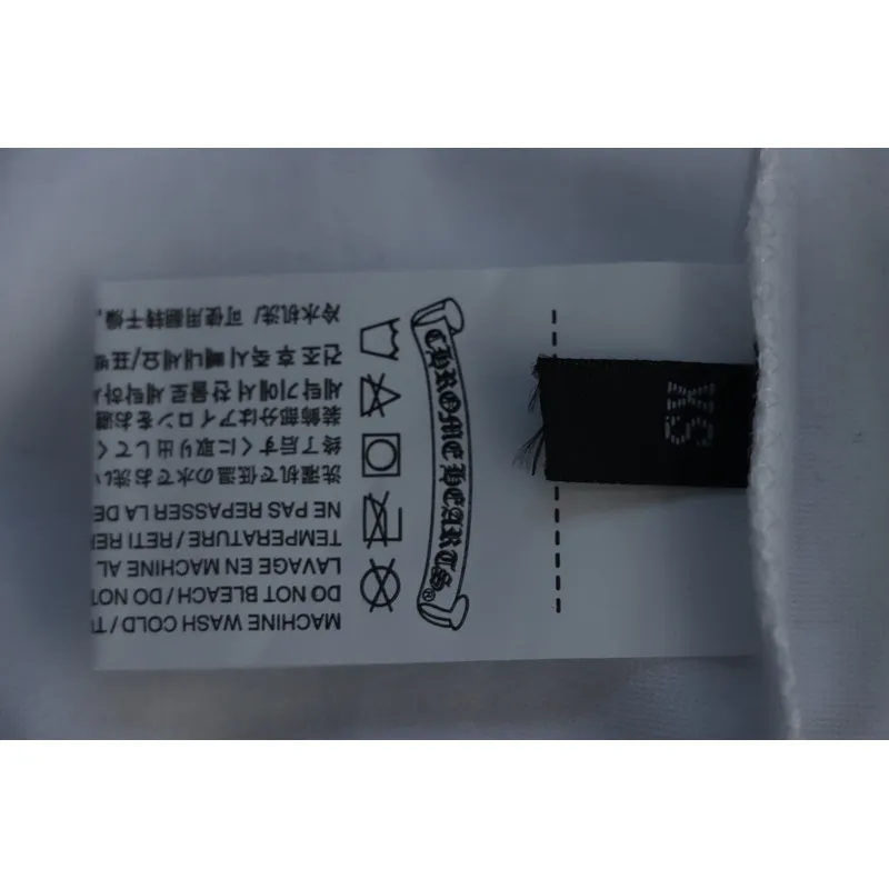 Chrome Hearts White Colorful Sanskrit Sword T-shirt