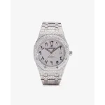 PKStockX Audemars Piguet with White Diamonds and Arabic Dial 41mm