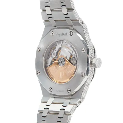 PKStockX Audemars Piguet with White Diamonds and Arabic Dial 41mm 02